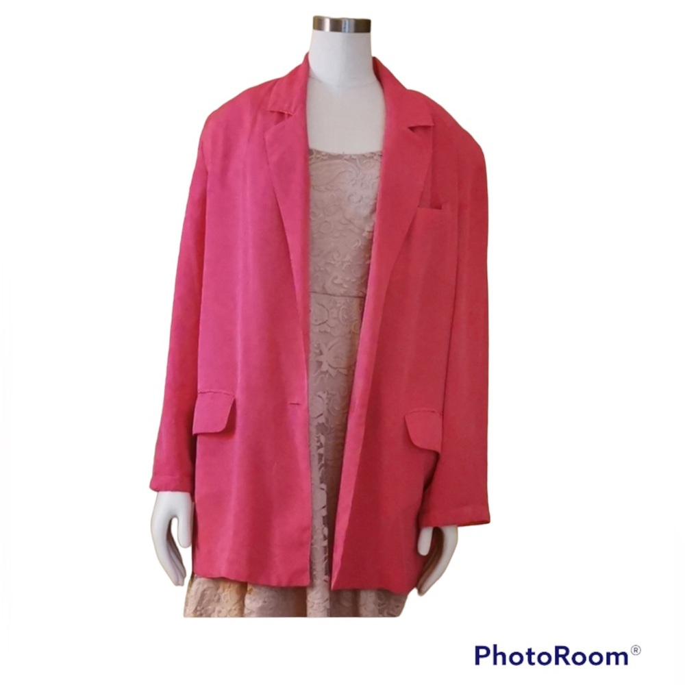 🍄 Cimone Blazer, Pink & Orange, size 10